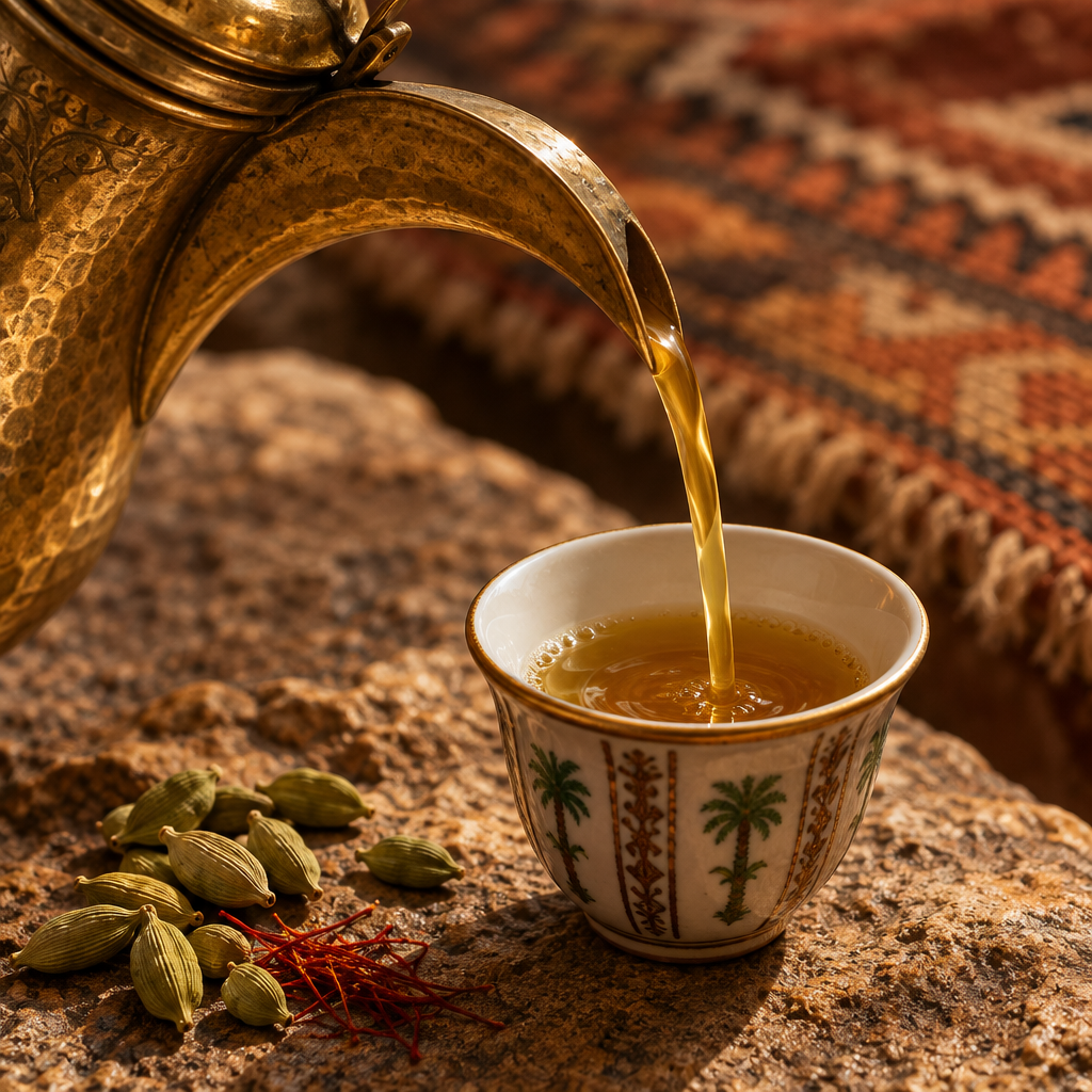 The Arabic Coffee Tradition and the Art of Hospitality
